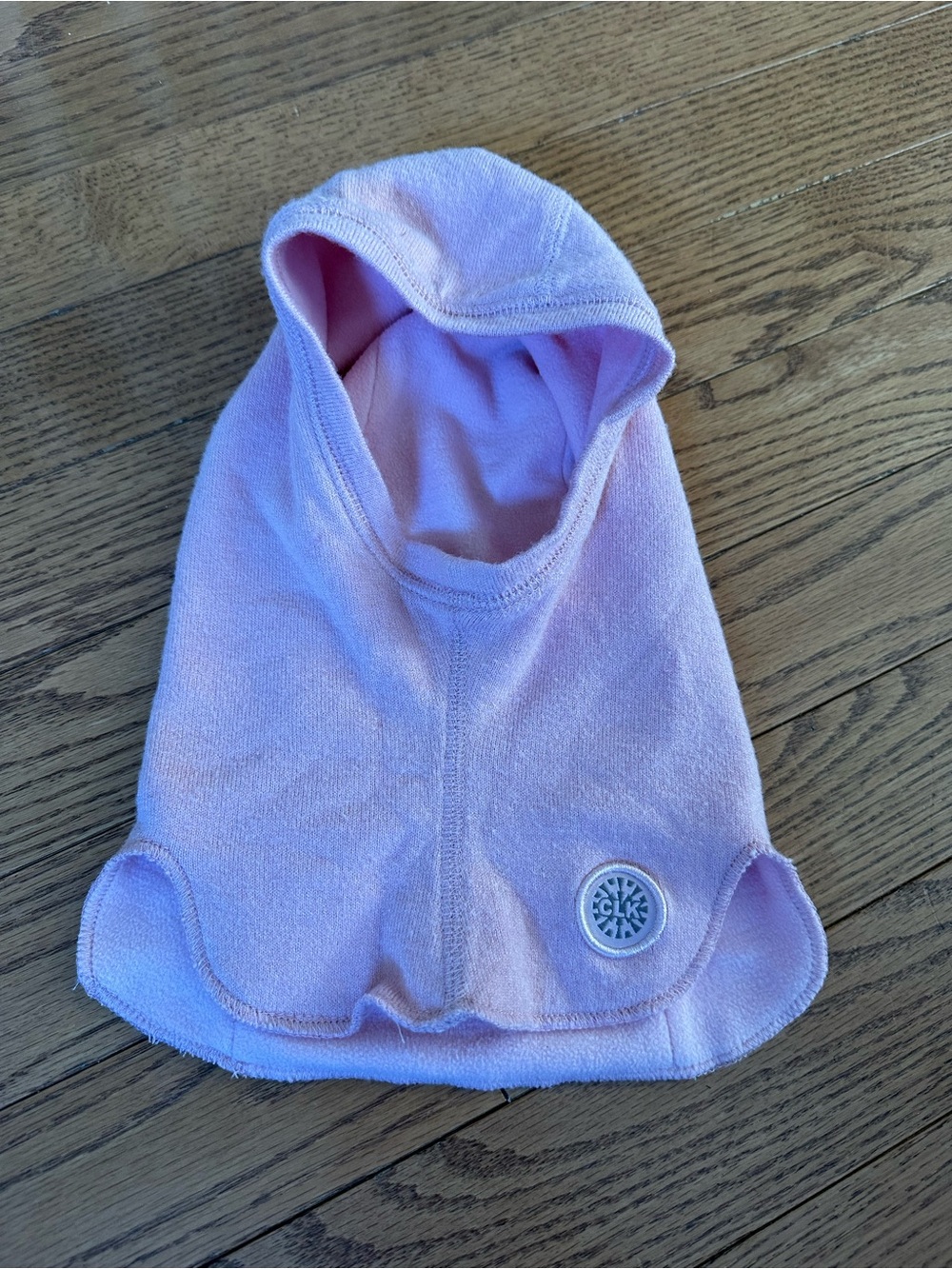 Cali Kids Pink Hooded Balaclava with Reflective Logo